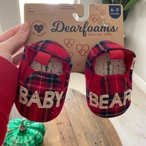 Baby Bear Slippers size 6-9 months